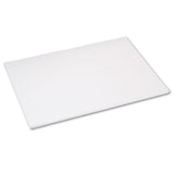 Tru-ray Construction Paper, 76lb, 18 X 24, White, 50-pack
