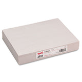 Skip-a-line Ruled Newsprint Paper, 3-4" Two-sided Long Rule, 8.5 X 11, 500-pack