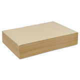 Cream Manila Drawing Paper, 60lb, 12 X 18, Cream Manila, 500-pack