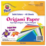 Origami Paper, 30lb, 9 X 9, Assorted Bright Colors, 40-pack