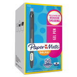 Inkjoy Retractable Gel Pen, Medium 0.7mm, Black Ink-barrel, 36-pack