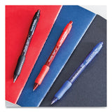 Profile Gel Pen, Retractable, Medium 0.7 Mm, Assorted Ink And Barrel Colors, 4-pack