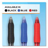 Profile Retractable Gel Pen, Medium 0.7 Mm, Black Ink, Translucent Black Barrel, 36-pack