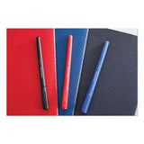 Write Bros. Grip Ballpoint Pen, Medium, 1 Mm, Black Ink-barrel, Dozen