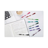 Clear Point Mechanical Pencil, 0.7 Mm, Hb (#2), Black Lead, Assorted Barrel Colors, 10-pack