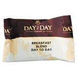 100% Pure Coffee, Breakfast Blend, 1.5 Oz Pack, 42 Packs-carton