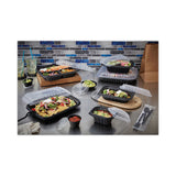 Earth Choice Entrée2go Takeout Containers, 12 Oz, 5.65 X 4.25 X 2.57, Black, 600-carton