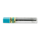 Super Hi-polymer Lead Refills, 0.9 Mm, Hb, Black, 30-tube, 3 Tubes-pack