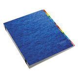 Expanding Desk File, 23 Dividers, Alpha, Letter-size, Red Cover