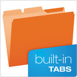 Ready-tab Reinforced File Folders, 1-3-cut Tabs, Letter Size, Assorted, 50-pack