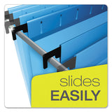 Surehook Hanging Folders, Letter Size, 1-5-cut Tab, Assorted, 20-box