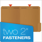 Kraft Folders With Two Fasteners, 1-3-cut Tabs, Letter Size, Kraft, 50-box