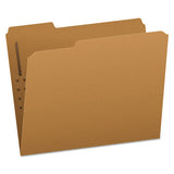 Kraft Folders With Two Fasteners, 1-3-cut Tabs, Legal Size, Kraft, 50-box