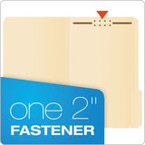 Manila Folders With One Fastener, 1-3-cut Tabs, Legal Size, 50-box