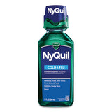 Nyquil Cold & Flu Nighttime Liquid, 12 Oz Bottle