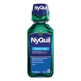 Nyquil Cold & Flu Nighttime Liquid, 12 Oz Bottle