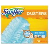 Refill Dusters, Dust Lock Fiber, Light Blue, Lavender Vanilla Scent, 10-box
