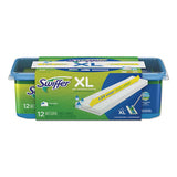 Max-xl Wet Refill Cloths, 16 1-2 X 9, 12-tub, 6 Tubs-carton