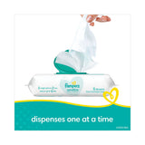 Sensitive Baby Wipes, White, Unscented, 6.8 X 7, 56-pack, 8-carton