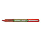 Precise V5 Begreen Stick Roller Ball Pen, 0.5mm, Red Ink-barrel, Dozen