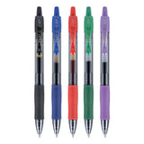 G2 Premium Retractable Gel Pen, 0.38 Mm, Black Ink, Clear-black Barrel, Dozen