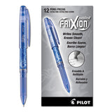 Frixion Ball Erasable Stick Gel Pen, Fine 0.7mm, Assorted Ink-barrel, 8-pack