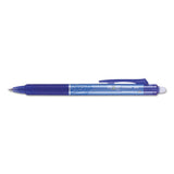 Frixion Clicker Erasable Retractable Gel Pen, 0.5 Mm, Blue Ink-barrel, Dozen