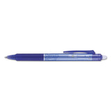 Frixion Clicker Erasable Retractable Gel Pen, 0.5 Mm, Blue Ink-barrel, Dozen