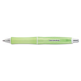 Dr. Grip Frosted Retractable Ballpoint Pen, 1mm, Black Ink, Purple Barrel