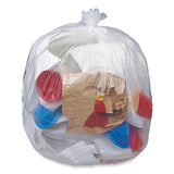 Eco Strong Plus Can Liners, 33 Gal, 1 Mil, 33 X 39, Natural, 150/carton