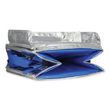 Fresh Eco Freeze Tote, 13.5 X 9 X 13, Silver-blue, 4-carton