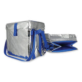 Fresh Eco Freeze Tote, 13.5 X 9 X 13, Silver-blue, 4-carton