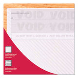 Standard Security Check, 11 Features, 8.5 X 11, Blue Marble Bottom, 500-ream
