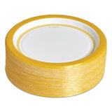 Everyday Paper Plates, 6" Dia, White-yellow, 125-pack