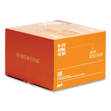 Twist-tie Light-duty Can Liners, 10 Gal, 0.36 Mil, 24" X 24", Clear, 300-box