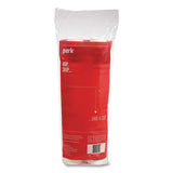 Insulated Paper Hot Cups, 12 Oz, White-blue, 40-pack