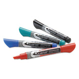 Enduraglide Dry Erase Marker, Broad Chisel Tip, Blue, Dozen