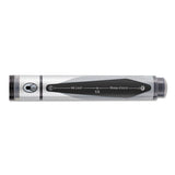 Premium Glass Board Dry Erase Marker, Broad Bullet Tip, Black, Dozen