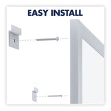 Classic Series Total Erase Dry Erase Board, 72 X 48, Silver Aluminum Frame