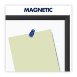 Classic Series Nano-clean Dry Erase Board, 24 X 18, Black Aluminum Frame