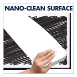 Classic Series Nano-clean Dry Erase Board, 24 X 18, Black Aluminum Frame