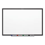 Classic Series Nano-clean Dry Erase Board, 24 X 18, Black Aluminum Frame