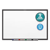 Classic Series Nano-clean Dry Erase Board, 48 X 36, Black Aluminum Frame