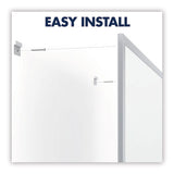 Classic Series Nano-clean Dry Erase Board, 96 X 48, Silver Frame