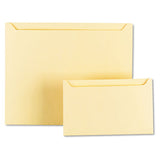 Paper File Jackets, Letter Size, Buff, 100-box