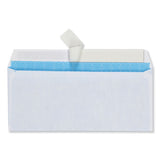 Security Envelope, #10, Commercial Flap, Redi-strip Closure, 4.13 X 9.5, White, 500-box