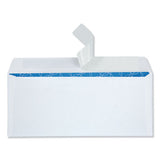 Security Envelope, #10, Commercial Flap, Redi-strip Closure, 4.13 X 9.5, White, 500-box