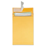 Redi-strip Kraft Expansion Envelope, #13 1-2, Square Flap, Redi-strip Closure, 10 X 13, Brown Kraft, 25-pack