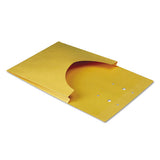 Classification Pockets, 1" Expansion, Letter Size, Kraft, 100-box