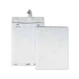 Catalog Mailers, Dupont Tyvek, #12 1-2, Cheese Blade Flap, Redi-strip Closure, 9.5 X 12.5, White, 100-box